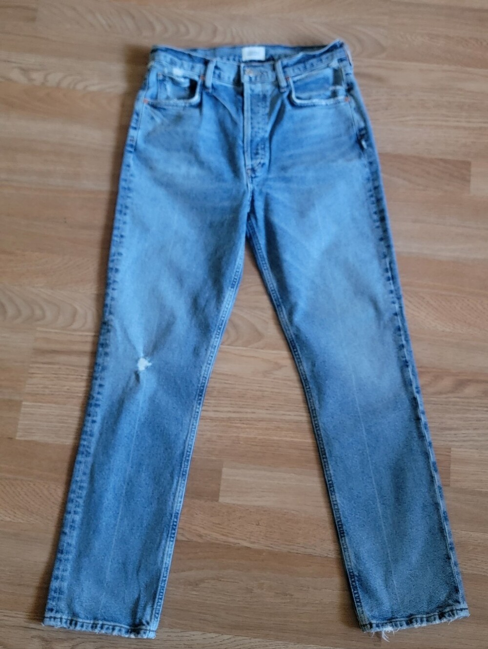 Citizens of Humanity Premium Vintage Light Wash High Rise Straight Jeans 28
